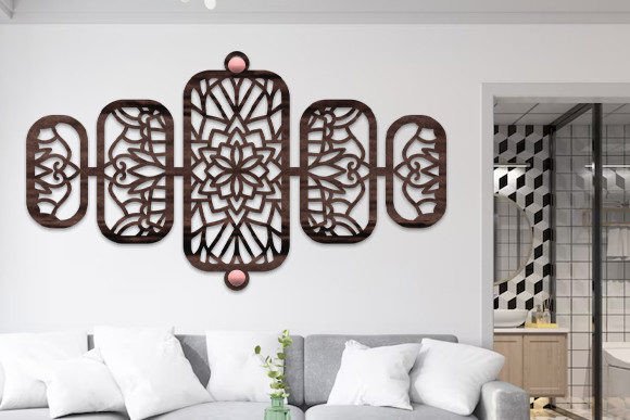 Download Laser Cut Wall Art Mandala Panel Svg - Art Collection