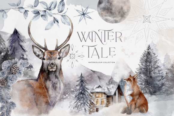 Download Winter Illustrations Clip Art Watercolor - Art Collection
