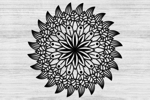 Download Mandala Laser Cut, Wall Art Mandala - Art Collection