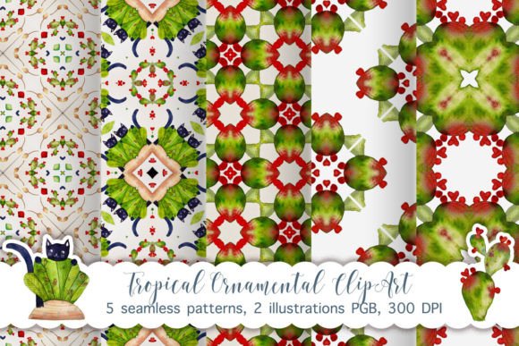 Download Watercolor Ornamental ClipArt - Art Collection