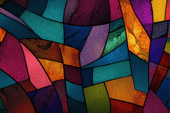 Download Textured Abstract Glass Mosaic Art - Art Collection