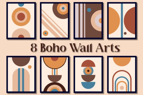 Download Boho Wall Art Minimalist - Printable PNG - Art Collection