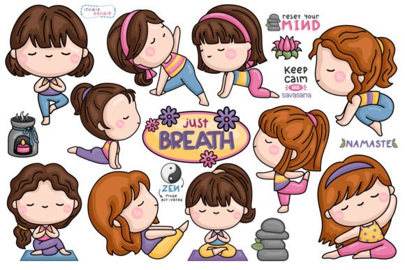 Download Yoga Clipart - Cute Sports Clip Art - Art Collection