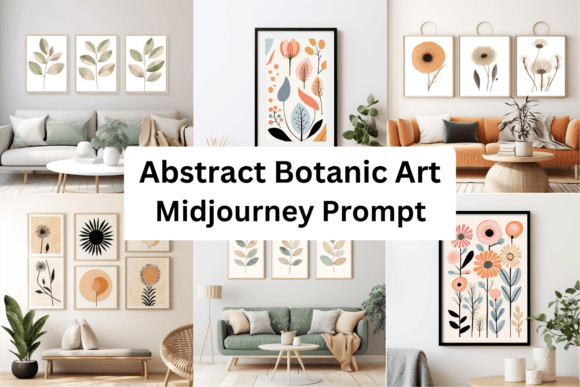 Download Prompt for Abstract Botanic Art - Art Collection