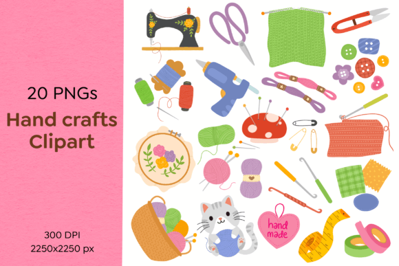 Download Craft Supplies PNG Clipart - Art Collection