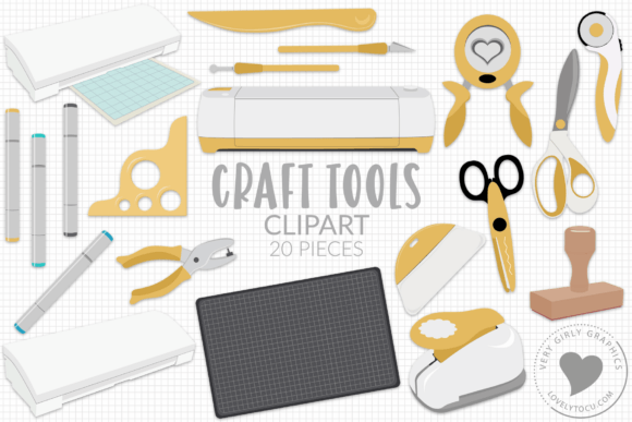 Download Craft Tools Clipart Graphics - Art Collection