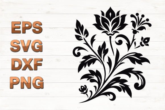 Download Flower Design Element Silhouette Pattern - Design element Collection