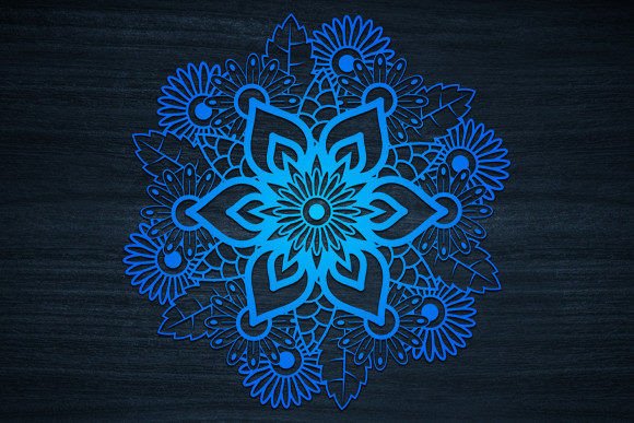 Download Mandala Laser Cut, Wall Art Mandala - Art Collection