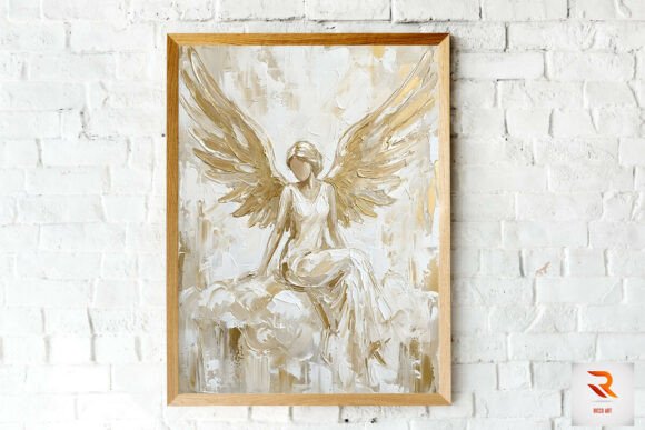 Download Beautiful Abstract Angel Wall Art - Art Collection