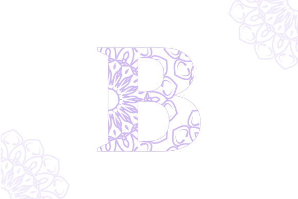 Download Mandala Font Alphabet Pattern Design Art - Art Collection