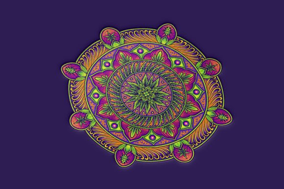 Download Sacred Geometry Mandalas Cannabis Art - Art Collection