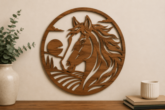 Download Horse Wall Art SVG Laser Cut File - Art Collection
