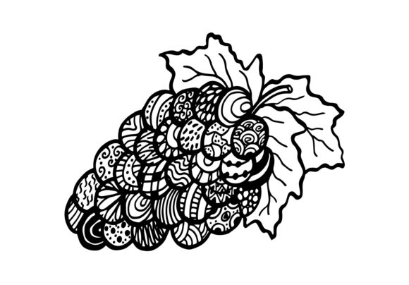 Download Grape Fruits, Zen Art, Hand Drawing - Art Collection