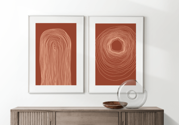 Download Hand Painted Boho Wall Art - Art Collection