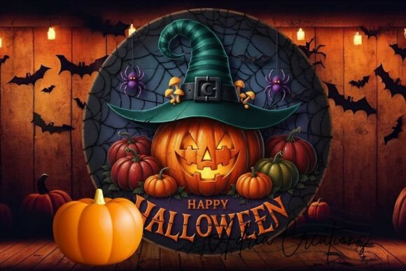 Download Halloween Jack O Lantern Round Clipart - Art Collection