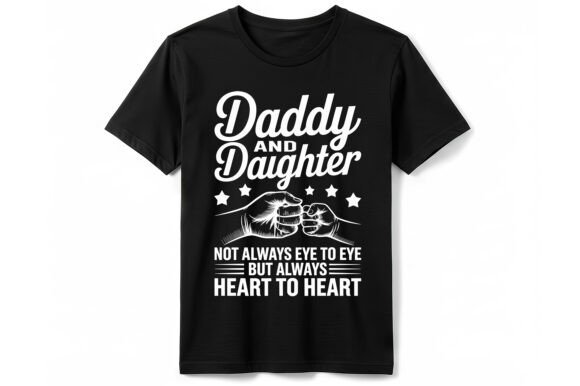 Download Daddy and Daughter Heart T-Shirt - Art Collection