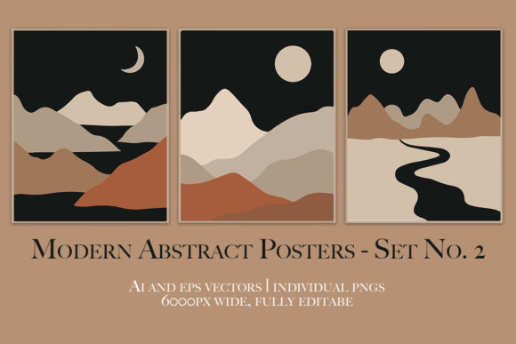 Download Abstract Modern Boho Wall Art No. 2 - Art Collection