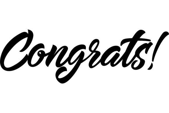 Download Congrats Lettering. Design Element. Hand - Design element Collection