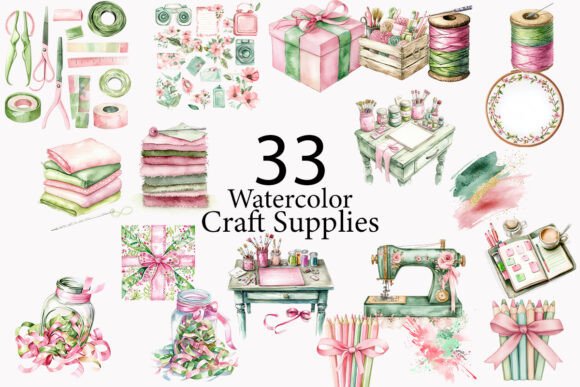 Download Craft Supplies Sublimation Clipart - Art Collection