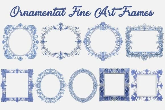 Download Ornamental Art Frames Vintage Style - Art Collection