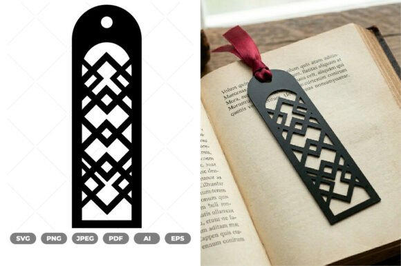 Download Geometrical Bookmark SVG &amp; Clipart - Art Collection
