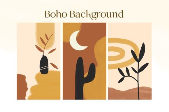 Download Bohemian Art Abstract Background - Art Collection