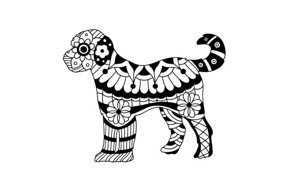 Download Golden Doodle, Mandala - Premium Resources