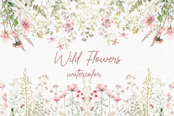 Download Wild Flowers Clipart Field Meadow Flower - Art Collection