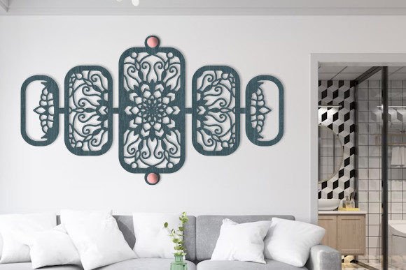 Download Laser Cut Wall Art Mandala Panel Svg - Art Collection