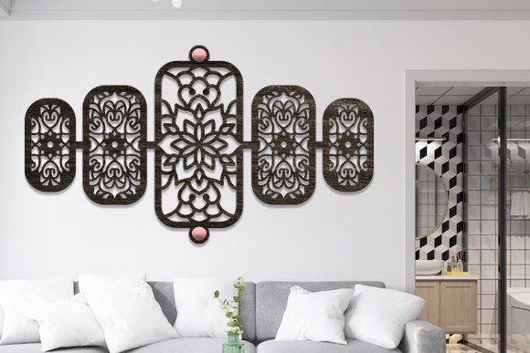 Download Laser Cut Wall Art Mandala Panel Svg - Art Collection