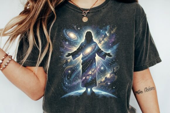Download Cosmic Jesus Galaxy Spiritual Art - Art Collection