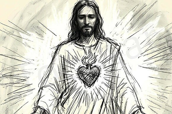 Download Sacred Heart of Jesus Devotion to Christ - Art Collection