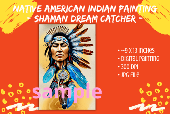 Download American Indian Shaman Dream Catcher Art - Art Collection