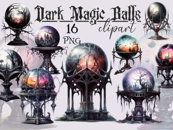 Download Dark Magic Ball Spiritual Clipart - Art Collection