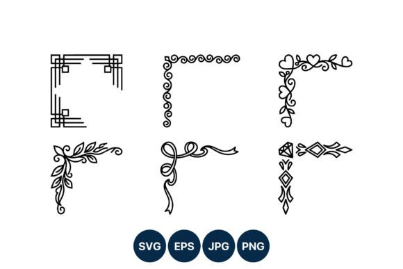 Download Ornamental Corner Border Art - Art Collection