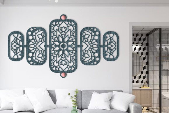Download Laser Cut Wall Art Mandala Panel Svg - Art Collection