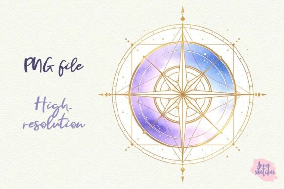 Download Masonic Compass Sacred Geometry Clipart - Art Collection