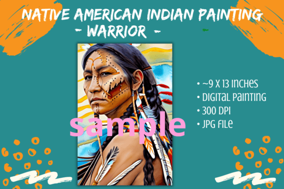 Download Native American Indian Warrior Art - Art Collection