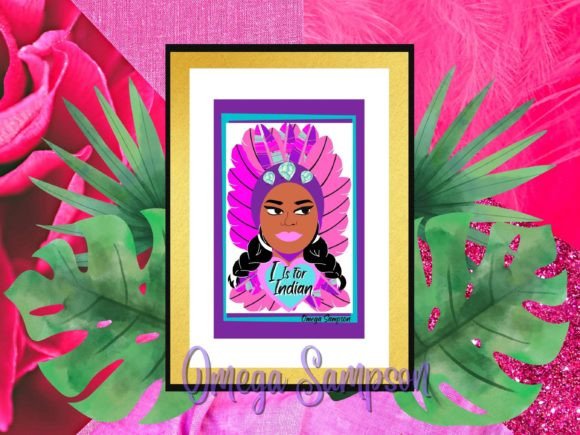 Download I is for Indian Mardi Gras Indian Art - Art Collection