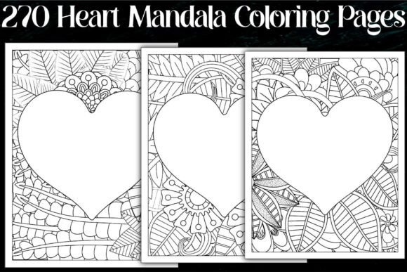 Download Heart Mandala Coloring Pages - Art Collection
