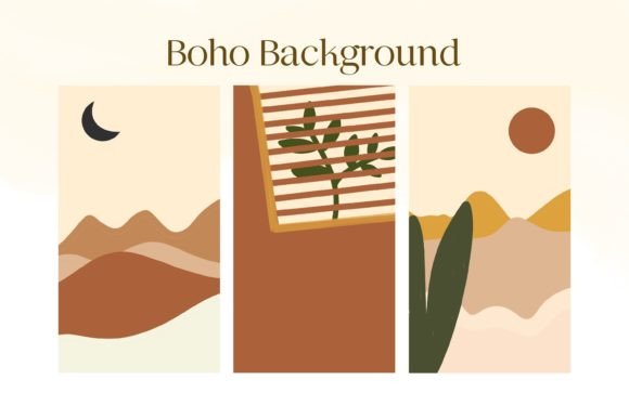 Download Bohemian Art Set Background - Art Collection