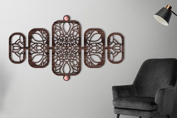 Download Laser Cut Wall Art Mandala Panel Svg - Art Collection