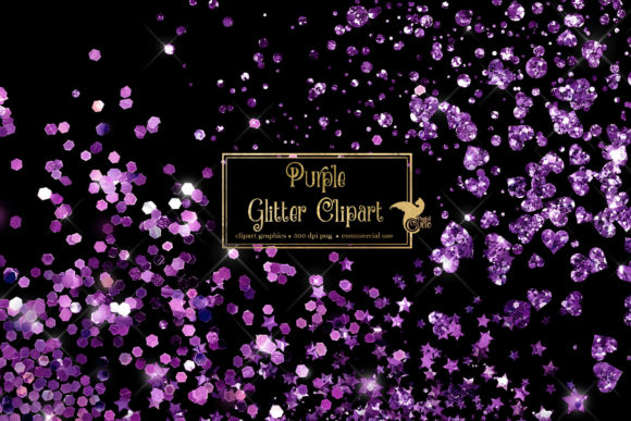Download Purple Glitter Clipart - Art Collection