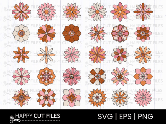 Download Boho Flower Svg Bundle Mandala Clipart - Art Collection