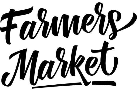 Download Farmers Market Lettering. Design Element - Design element Collection