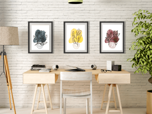 Download Aesthetic Boho Wall Art Graphic - Art Collection
