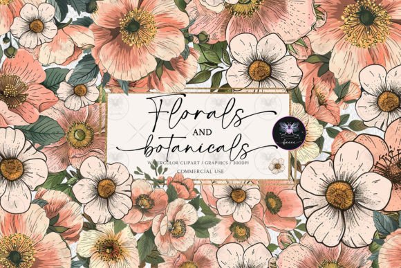Download Botanical Floral Clipart Set - Art Collection